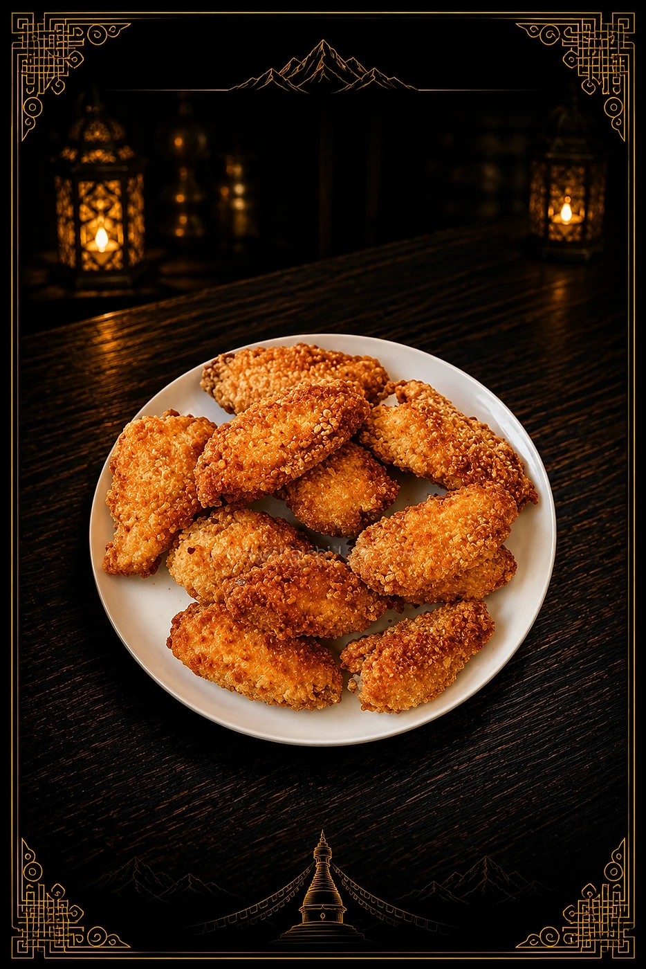 Breaded Chicken Wings