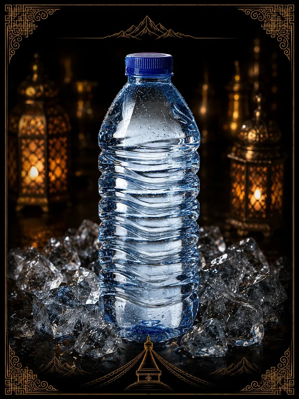 Bottled Water — Drinks & Lassis at Mom's Momo 2 & Shristi Boba Tea Cafe, Mechanicsburg, PA