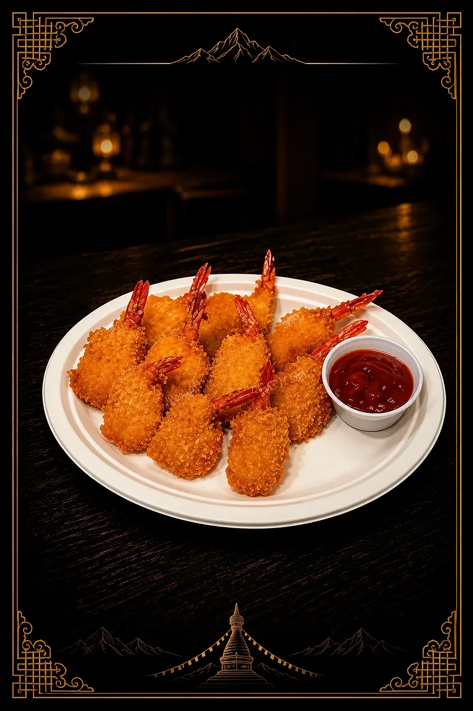 Breaded Shrimp — Appetizers & Snacks at Mom's Momo 2 & Shristi Boba Tea Cafe, Mechanicsburg, PA