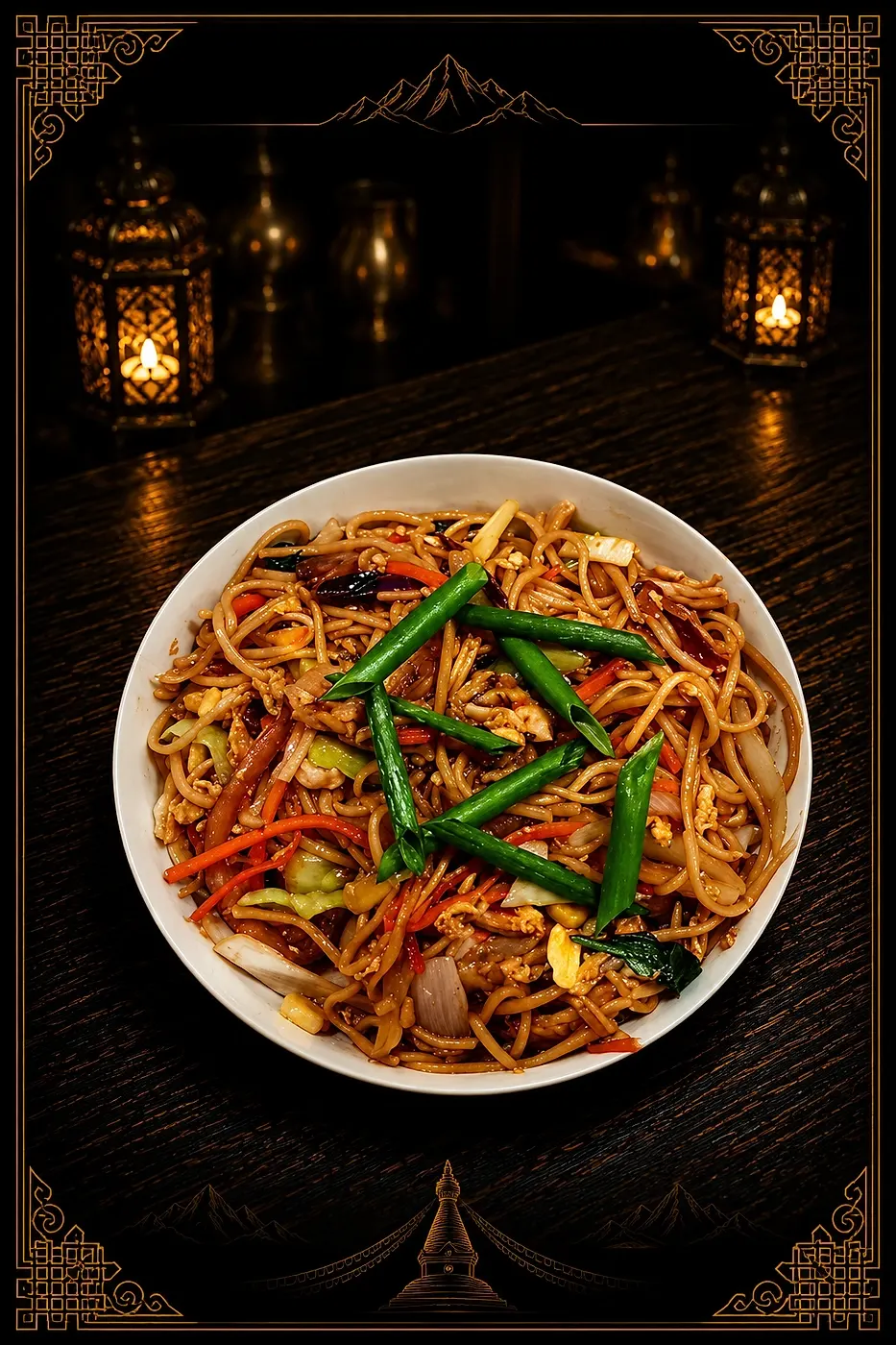 Chicken Chowmein — Chowmein at Mom's Momo 2 & Shristi Boba Tea Cafe, Mechanicsburg, PA
