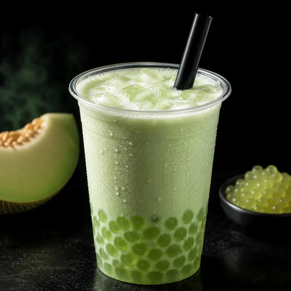 Honeydew Cream Boba — Shristi Boba Tea Cafe at Mom's Momo 2 & Shristi Boba Tea Cafe, Mechanicsburg, PA